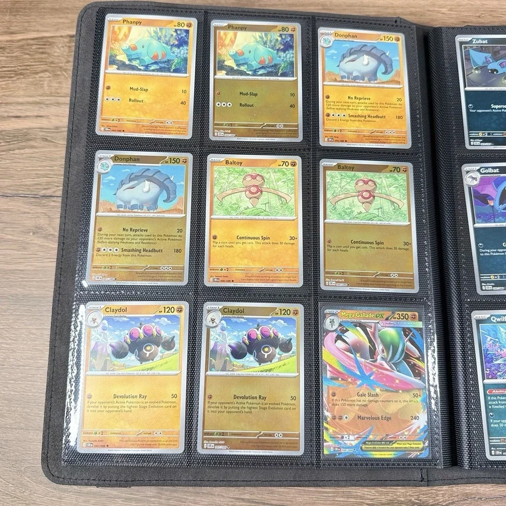 Pokemon Chaos Rising Complete Master Set 100% Plus Gamegenic Binder Included